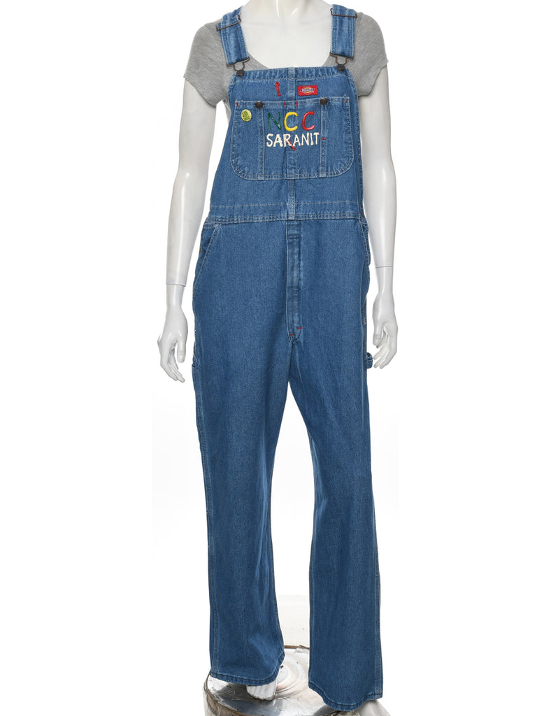 Dickies Medium Wash Dungarees - W38 L30