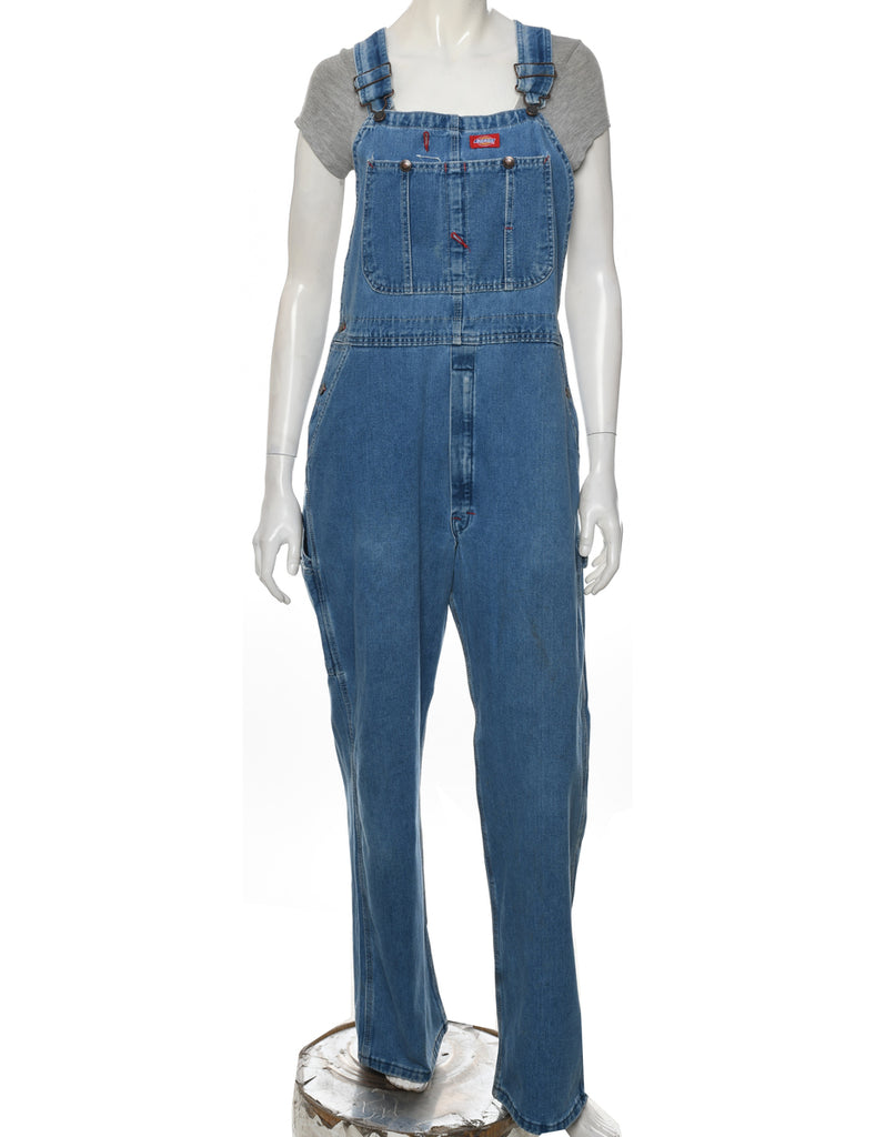 Dickies Medium Wash Dungarees - W37 L32