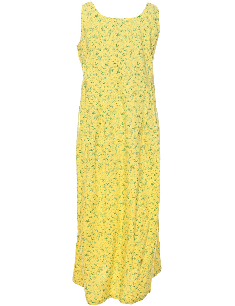 Ditsy Floral Maxi Dress - L