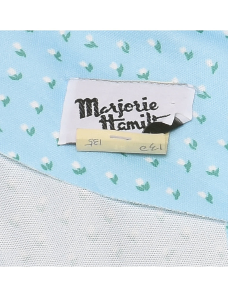 Ditzy Floral Print Dress - L