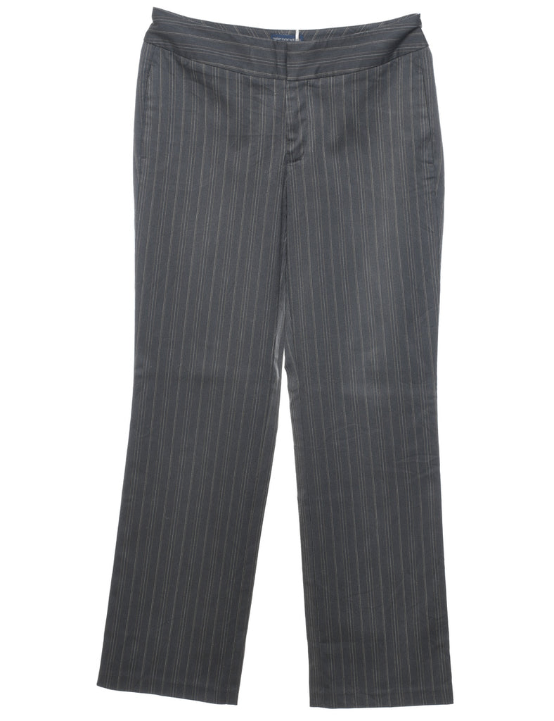 Dockers Pinstriped Grey Trousers - W30 L32