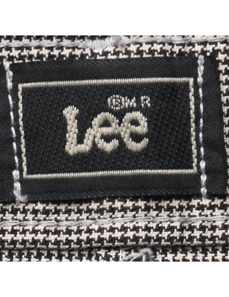 Dogtooth Grey Trousers - W32 L28