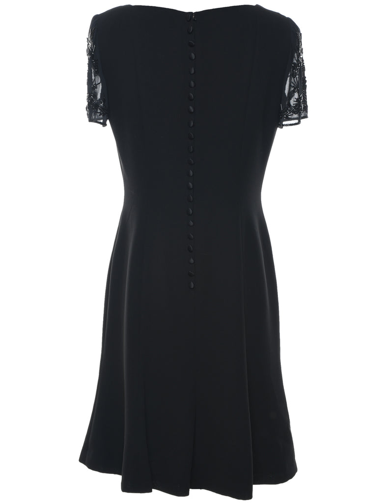 Donna Morgan Beaded Evening Dress - M