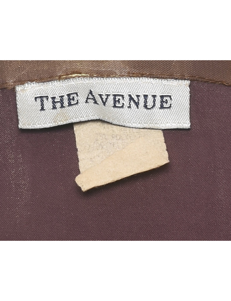 Double Breasted 1980s Metallic Evening Jacket - XL