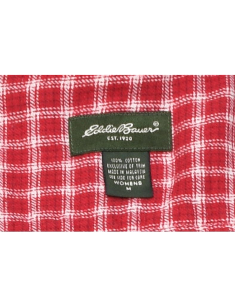 Eddie Bauer Checked Shirt - M