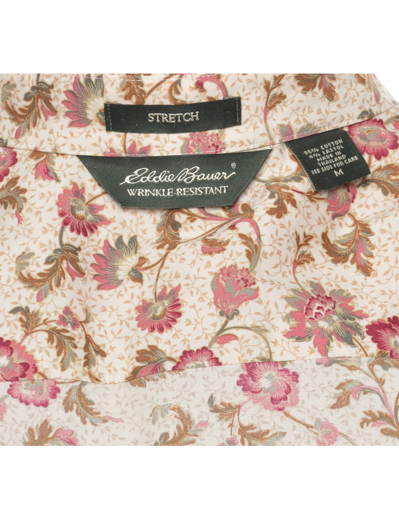 Eddie Bauer Floral Shirt - M