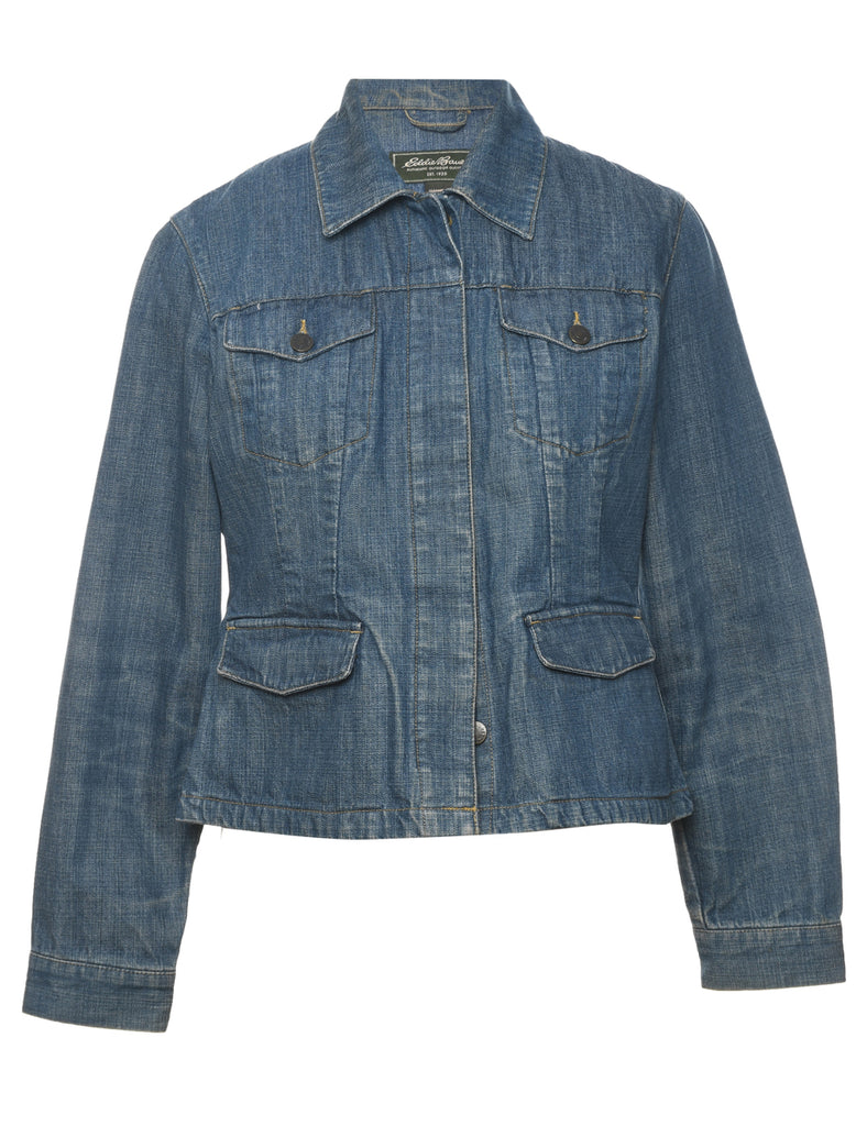 Eddie Bauer Stone Wash Classic Denim Jacket - M