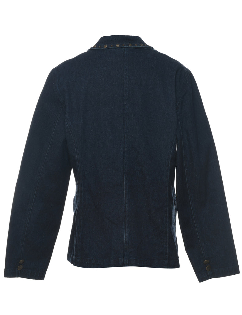 Embellished 1990s Denim Jacket - M
