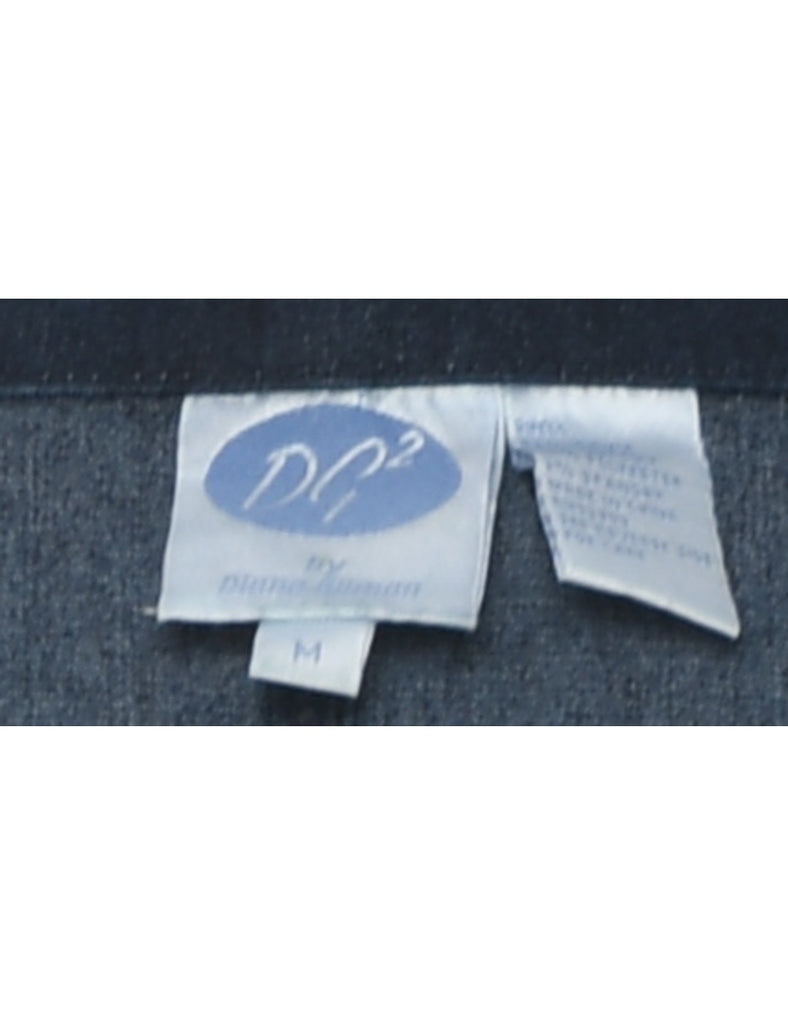 Embellished 1990s Denim Jacket - M