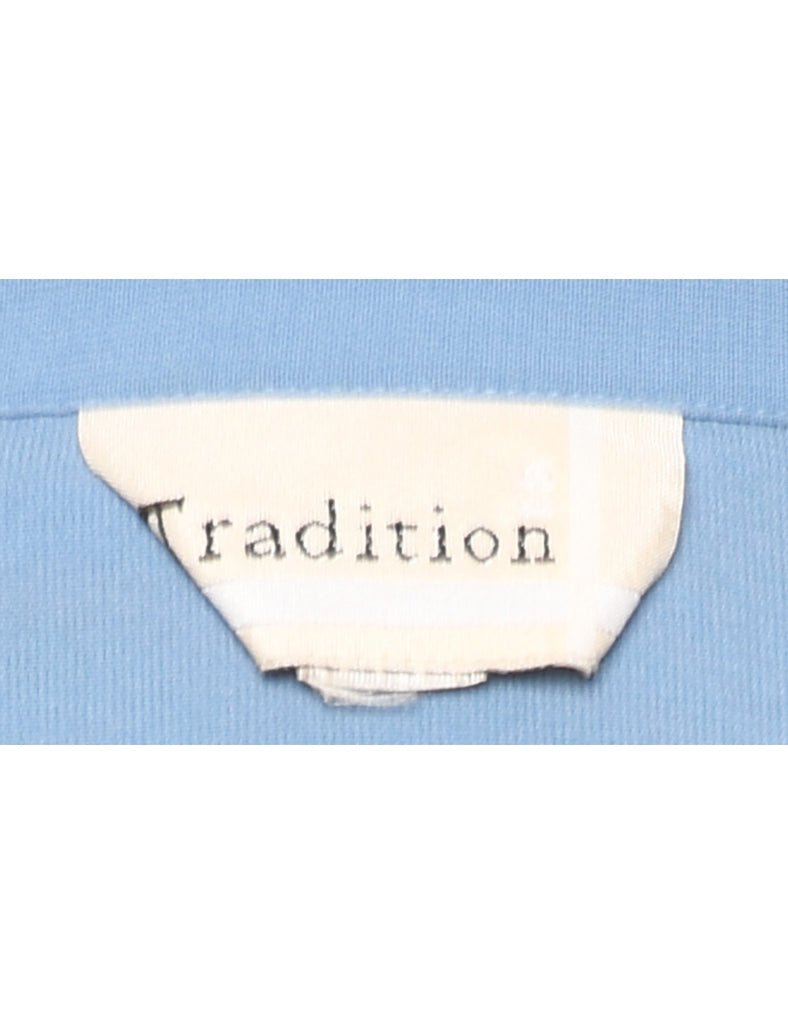 Embroidered Beaded Shirt - L