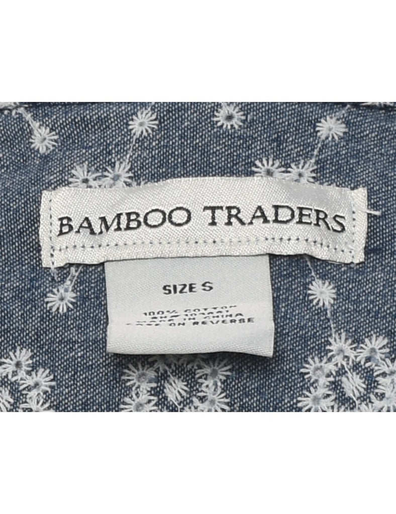 Embroidered Denim Jacket - S