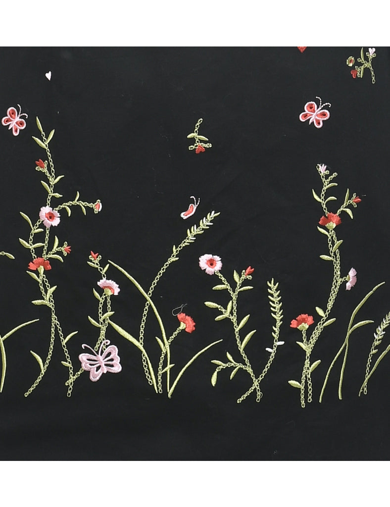 Embroidered Dress - M