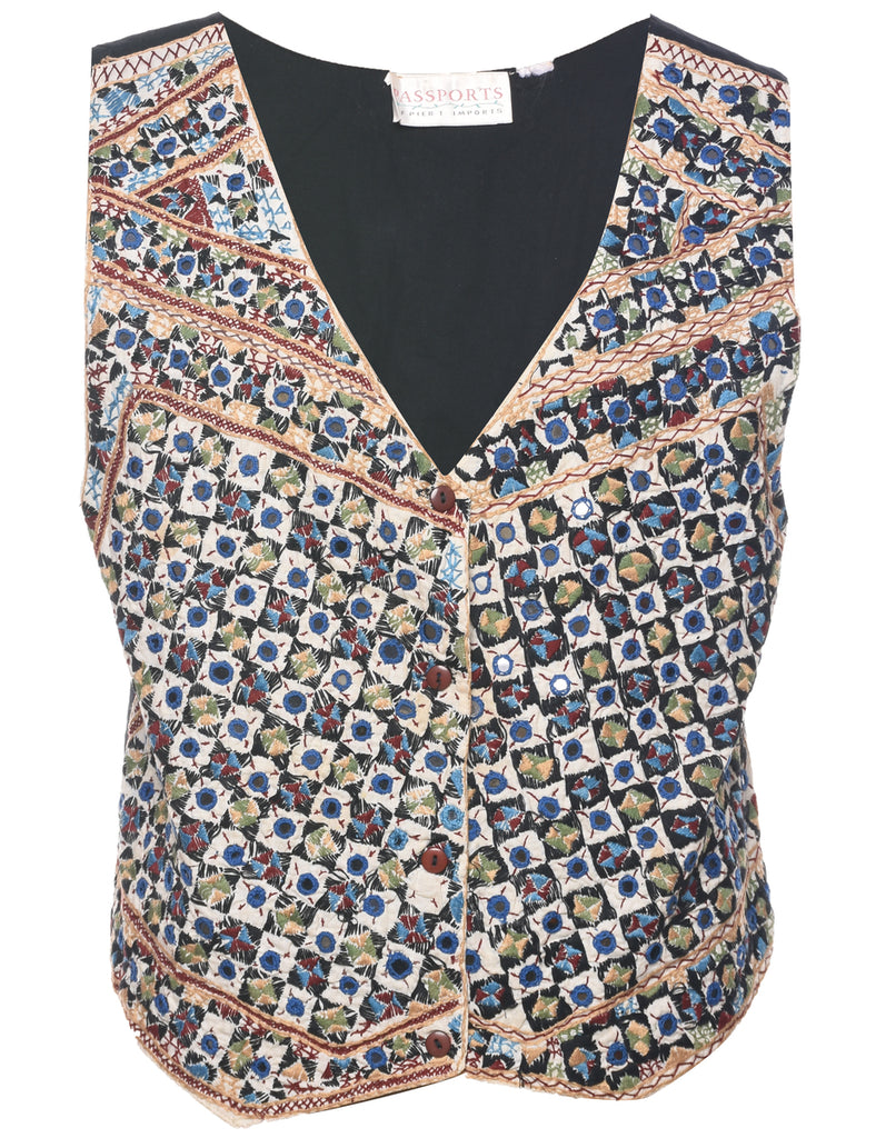 Embroidered Waistcoat - L
