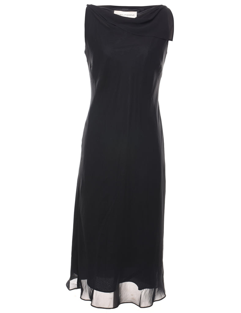 Evan Picone Cowl Neck Dress - M