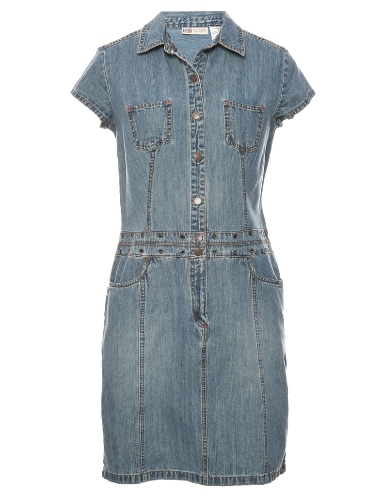 Faded Glory Denim Dress - M