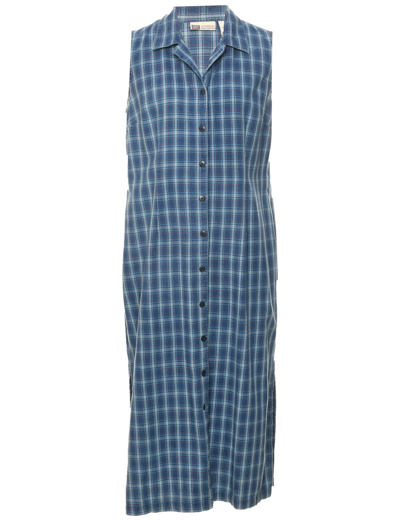Faded Glory Denim Dress - L