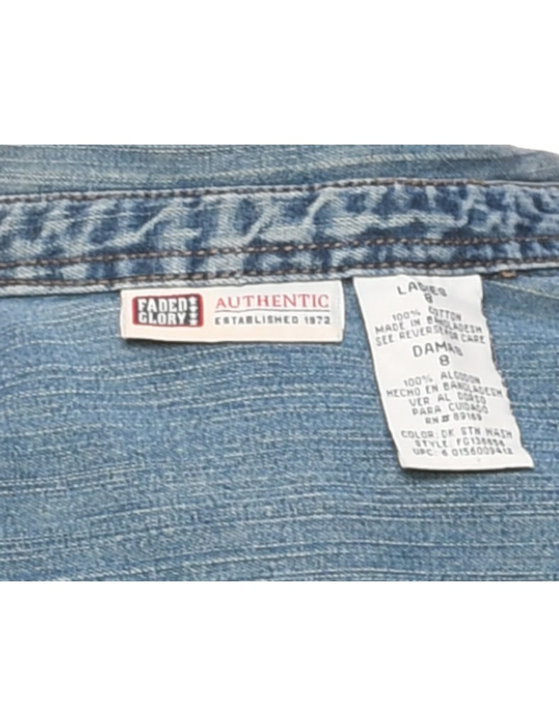 Faded Glory Denim Dress - M