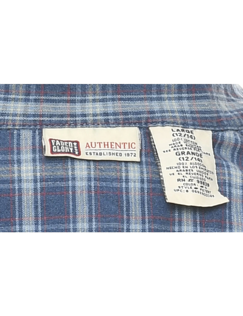 Faded Glory Denim Dress - L