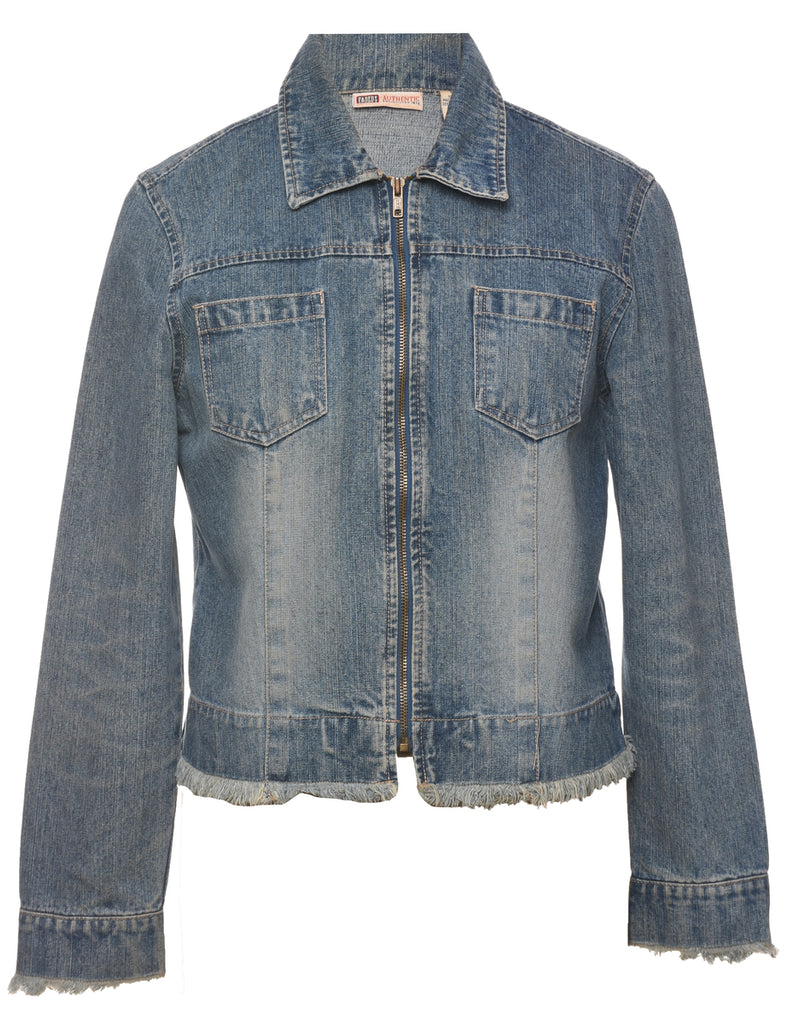 Faded Glory Medium Wash Denim Jacket - M