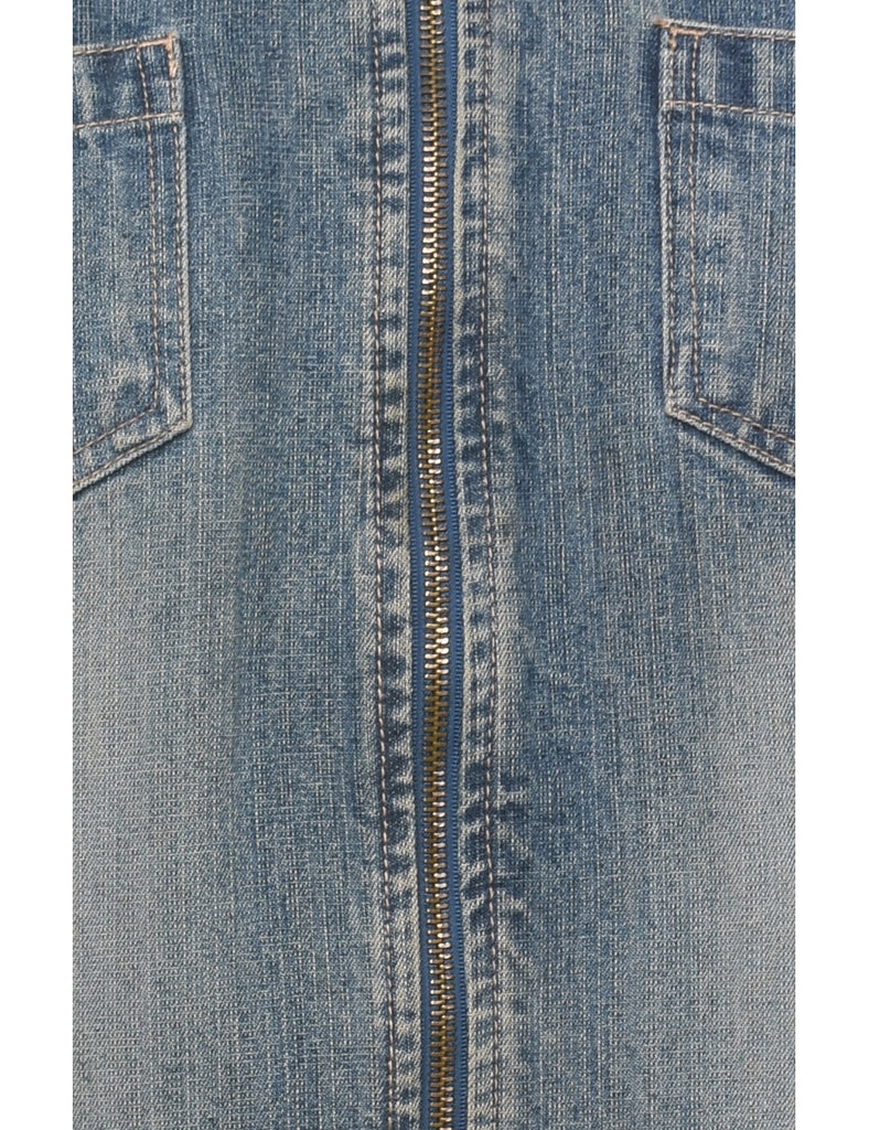 Faded Glory Medium Wash Denim Jacket - M