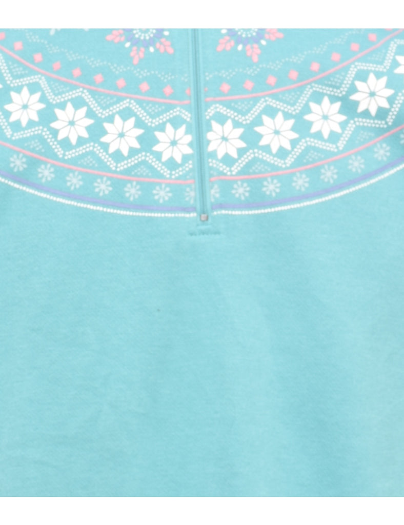 Fairisle  Christmas Sweatshirt - M