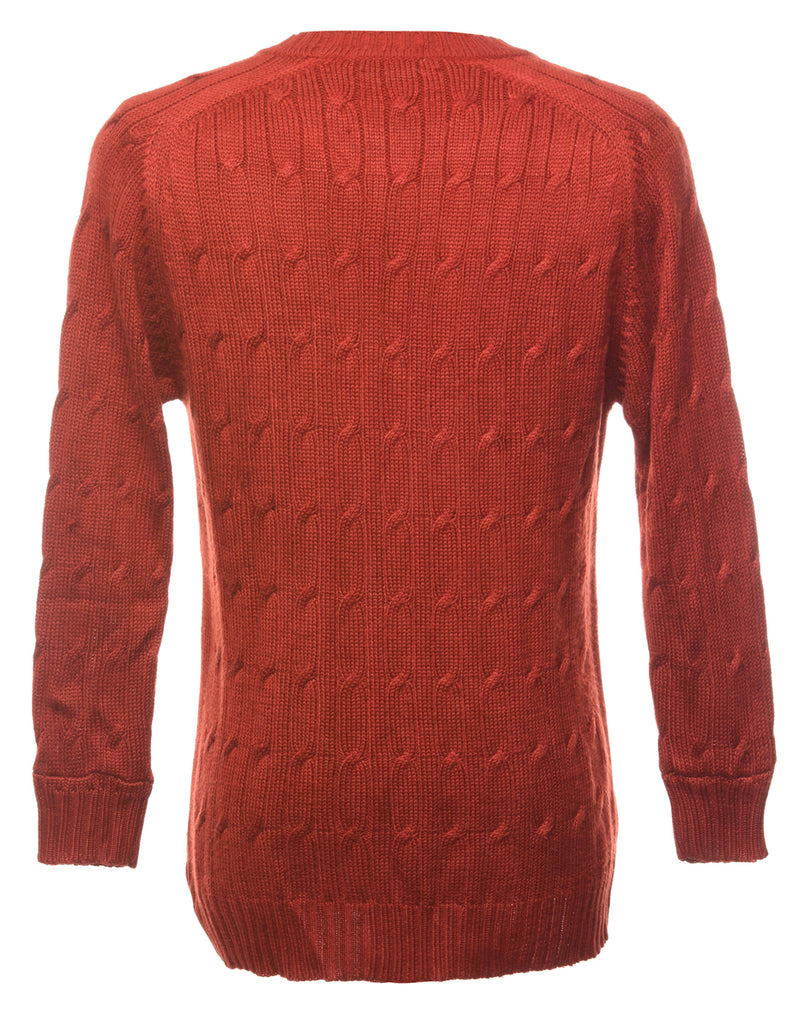 Fila Cable Knit Jumper - L