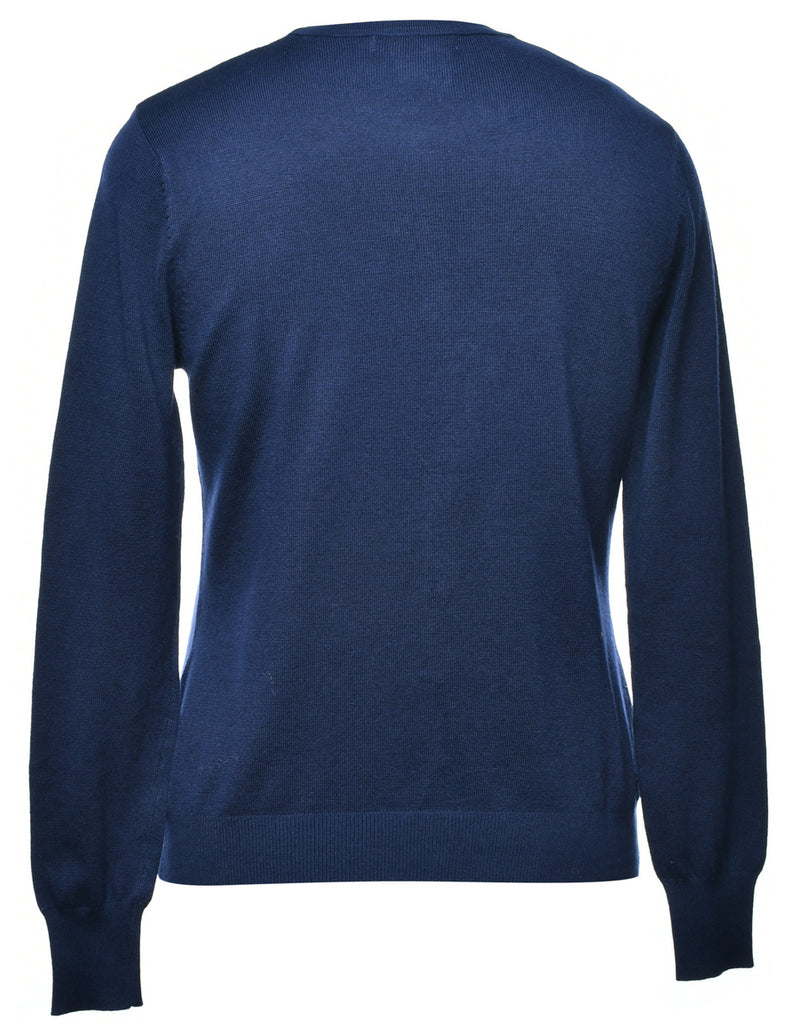 Fine Knit Cardigan - M