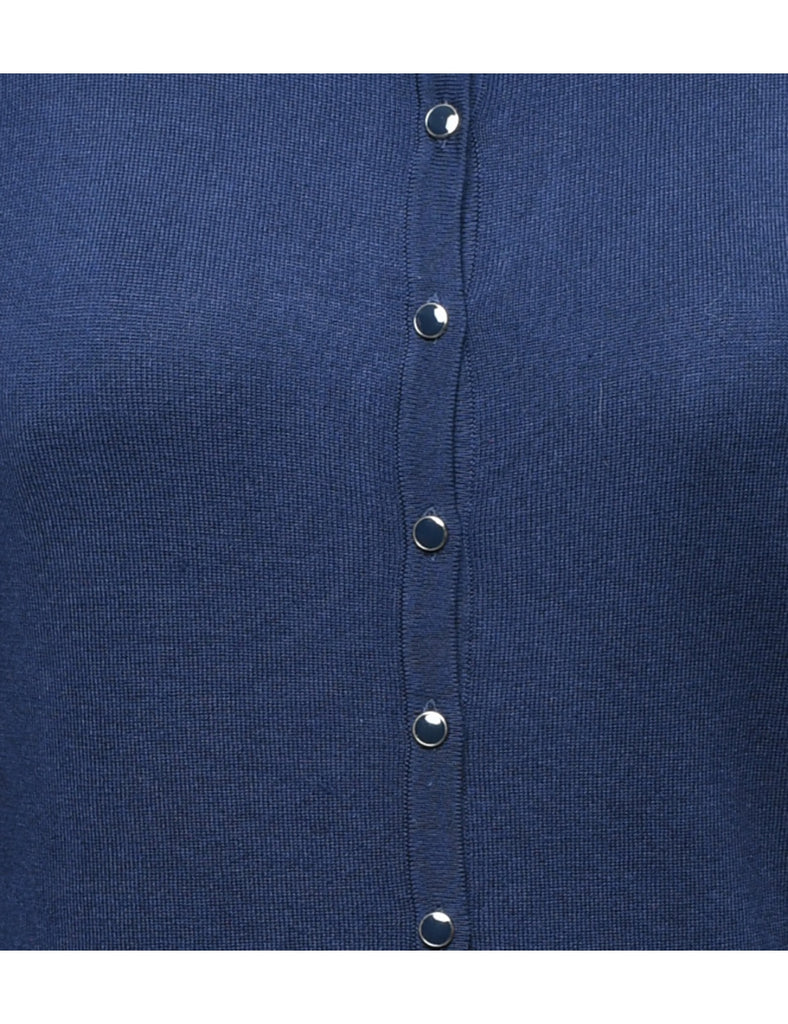 Fine Knit Cardigan - M