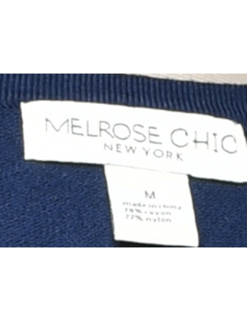 Fine Knit Cardigan - M