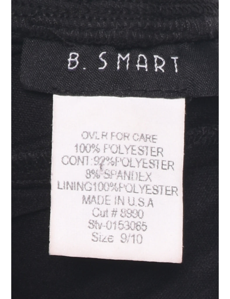 Flared Black Jumpsuit - S