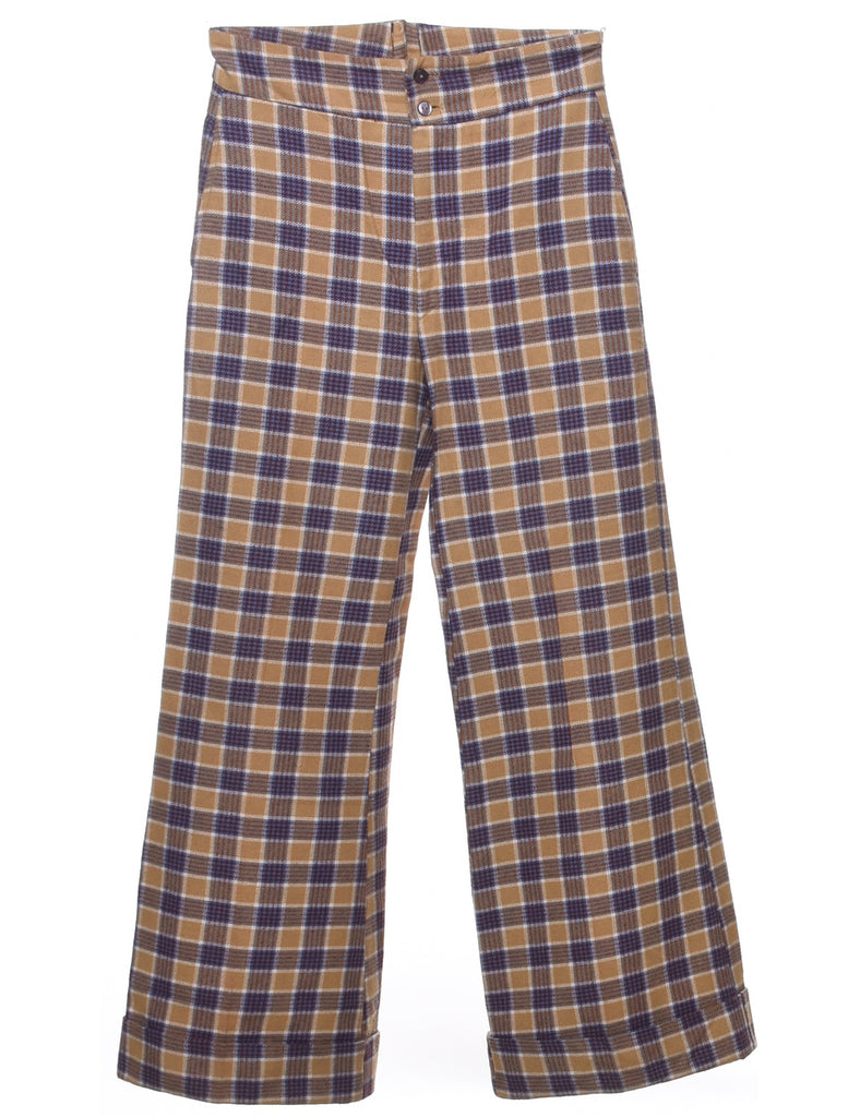 Flared Leg 1970s Trousers - W28 L29