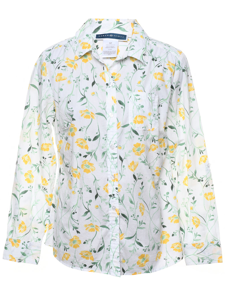 Floral Blouse - S