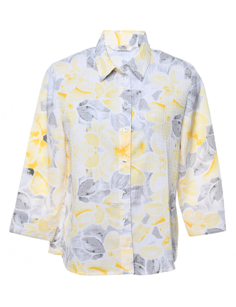Floral Blouse - L