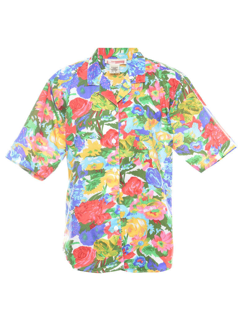 Floral Blouse - L