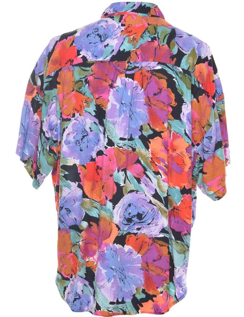 Floral Blouse - L