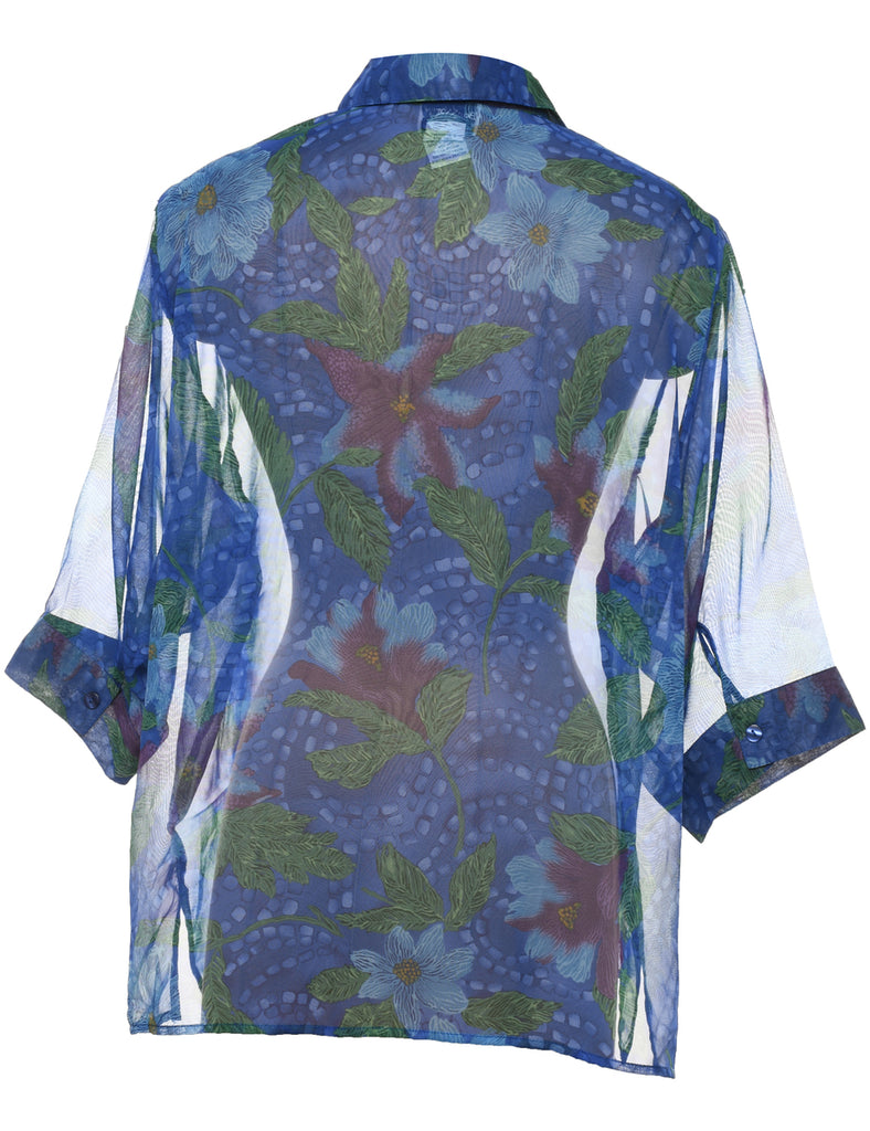 Floral Blouse - M