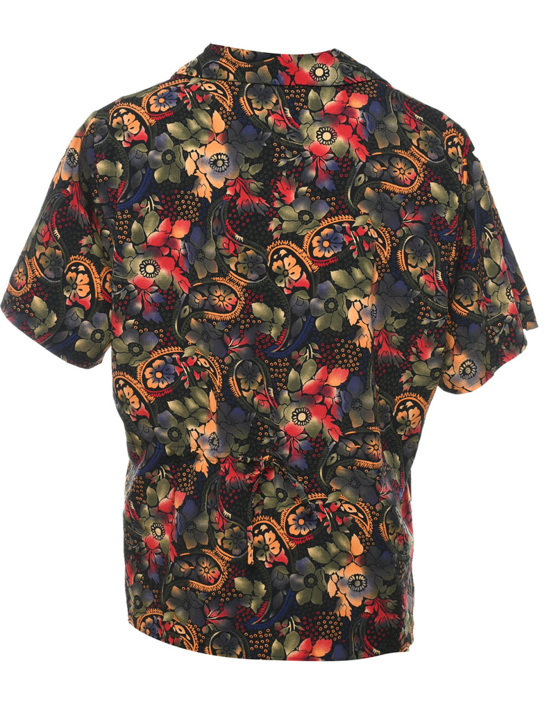 Floral Blouse - L