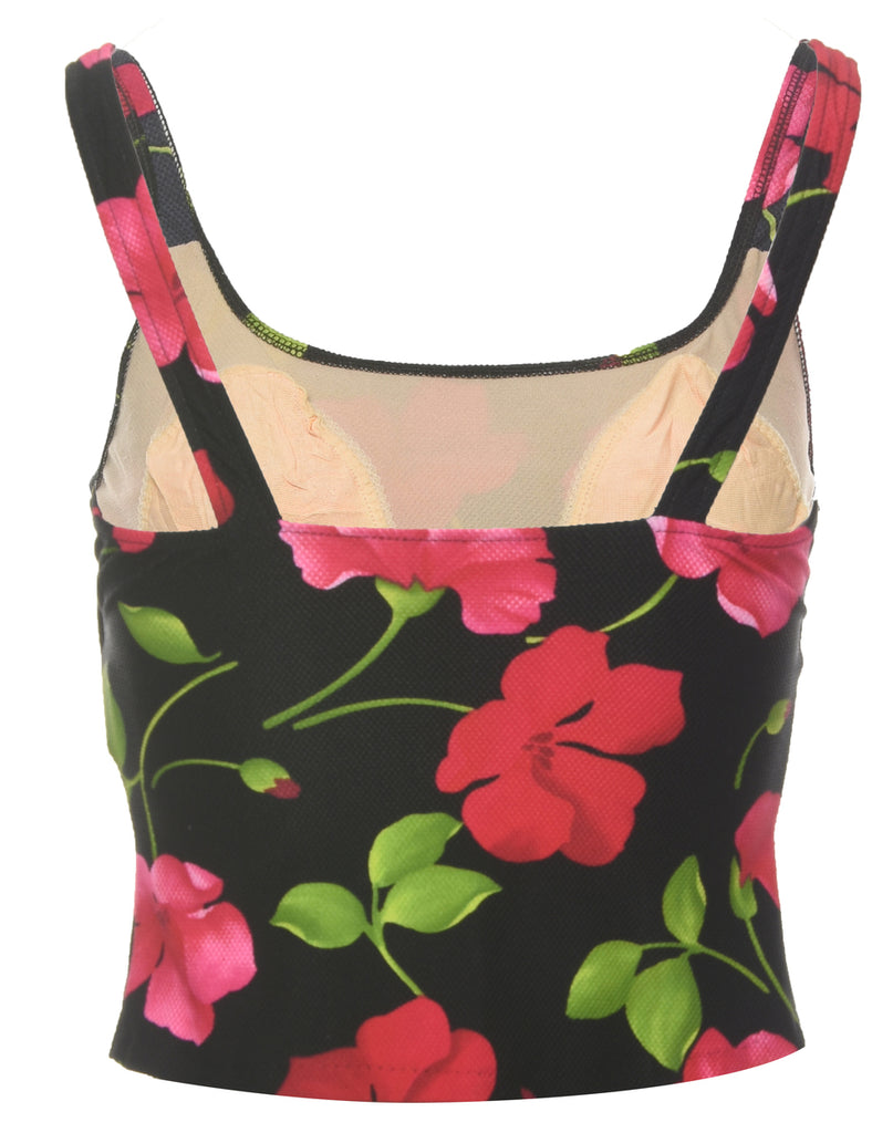 Floral Cropped Top - XS