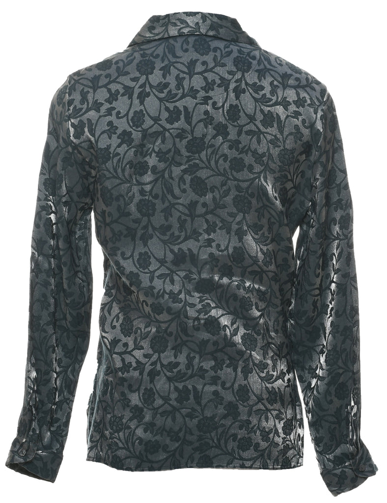 Floral Evening Shirt - S