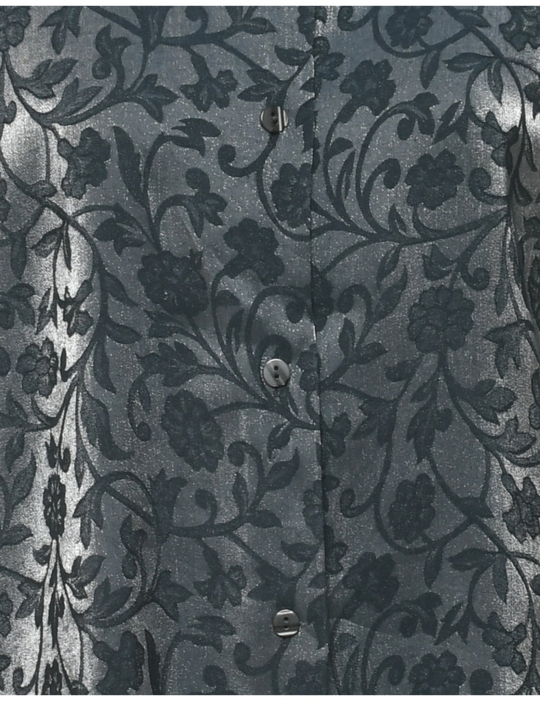 Floral Evening Shirt - S