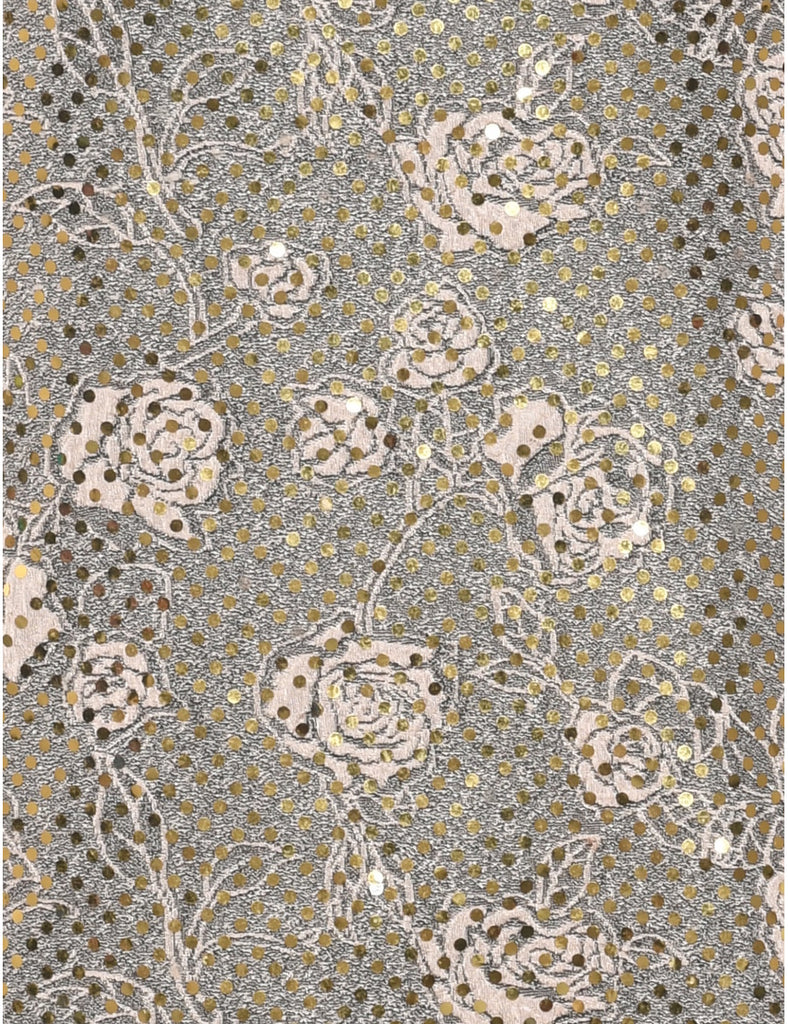 Floral Evening Top - L