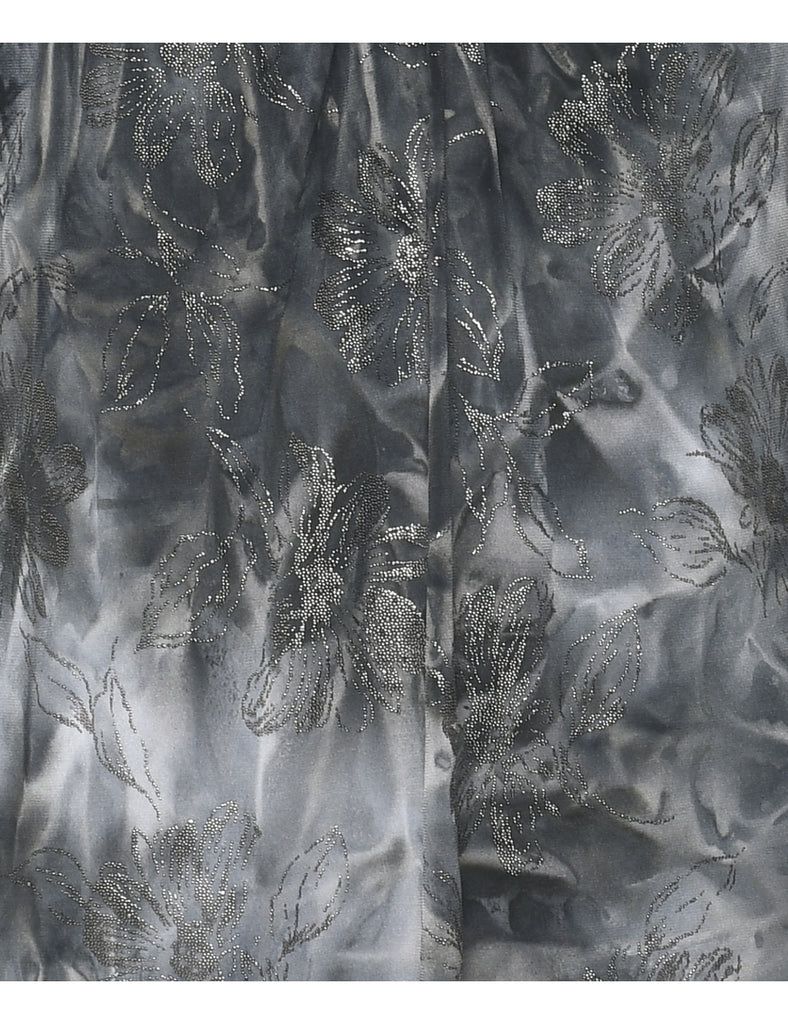 Floral Evening Top - M