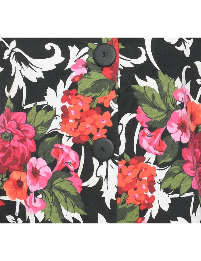 Floral Jacket - M
