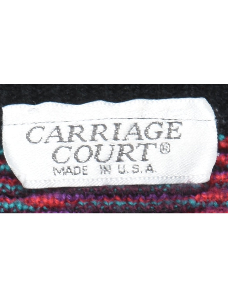 Floral Knit Jumper - S