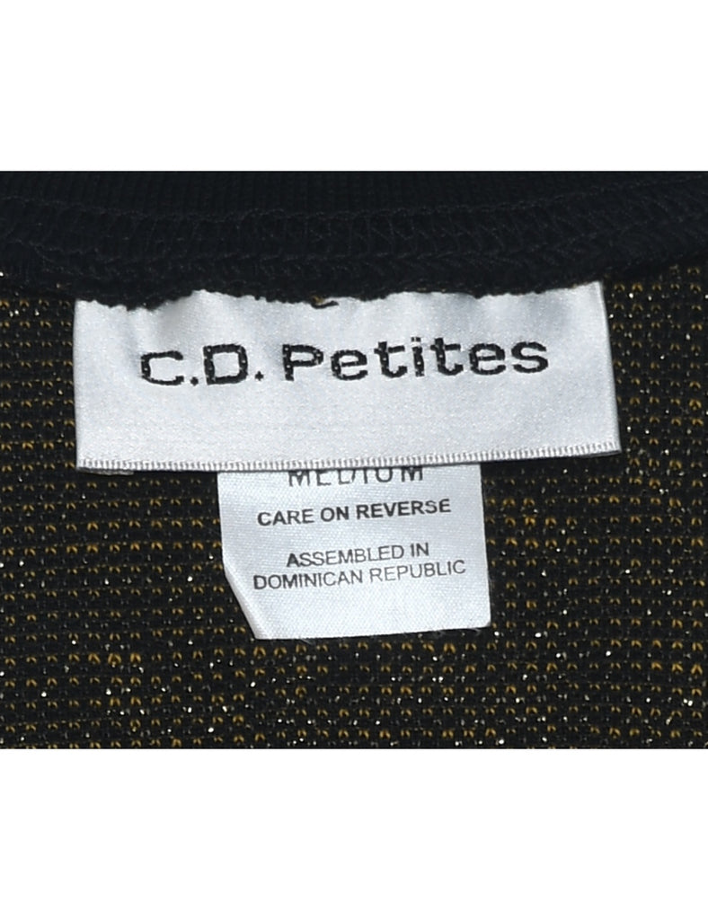 Floral Knit Jumper - M