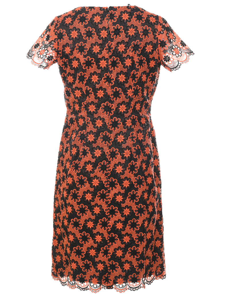 Floral Lace Dress - M