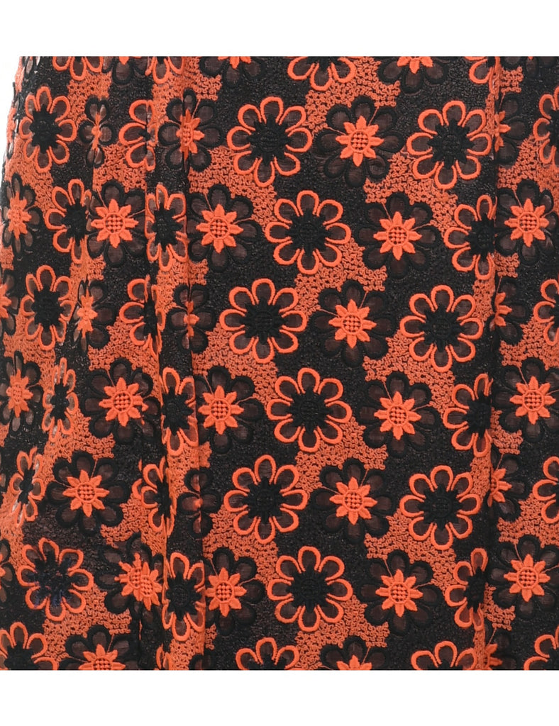 Floral Lace Dress - M