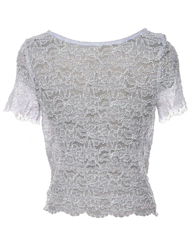 Floral Lace Top - S