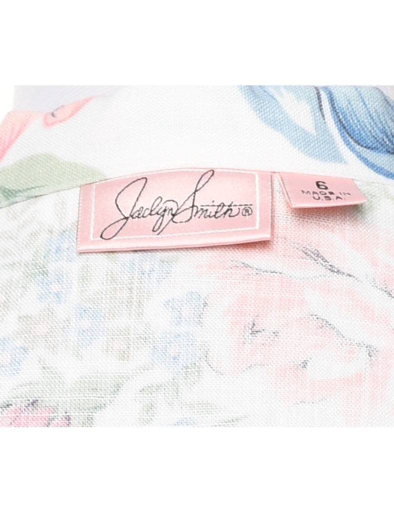 Floral Pattern Blazer - M