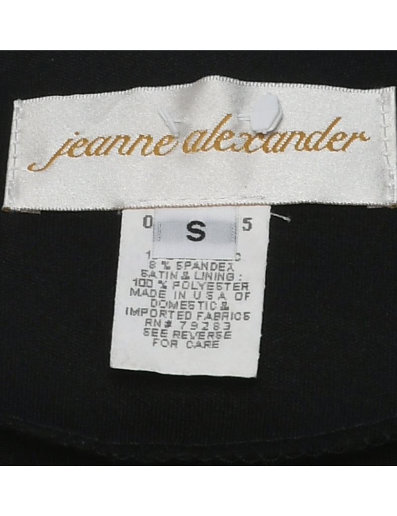 Floral Pattern Evening Jacket - S